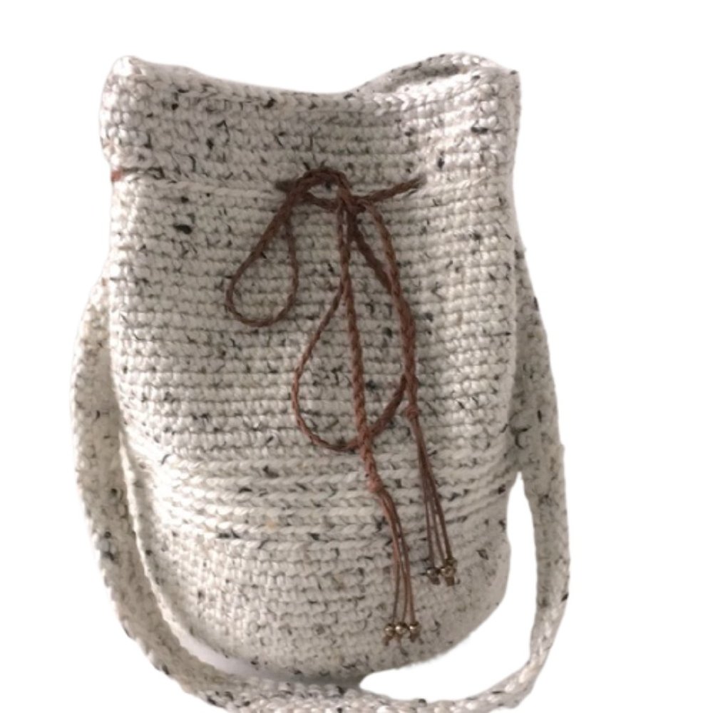 Handmade Bag Crochet Backpack - Picture 3 of 10